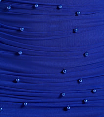 Enhance Your Chic Strapless Faux Pearl Mini Dress