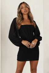 Looking Gorg Mini Dress Black