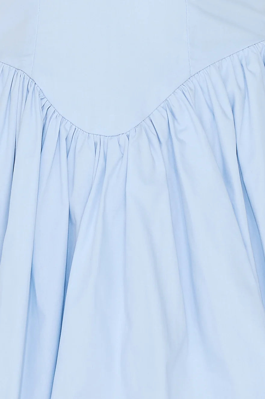 Beneath the Blue Mini Dress Blue