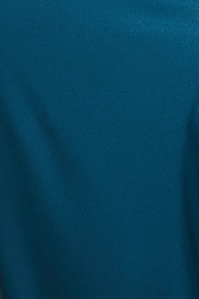 Lover Of Style Satin Maxi Dress Teal