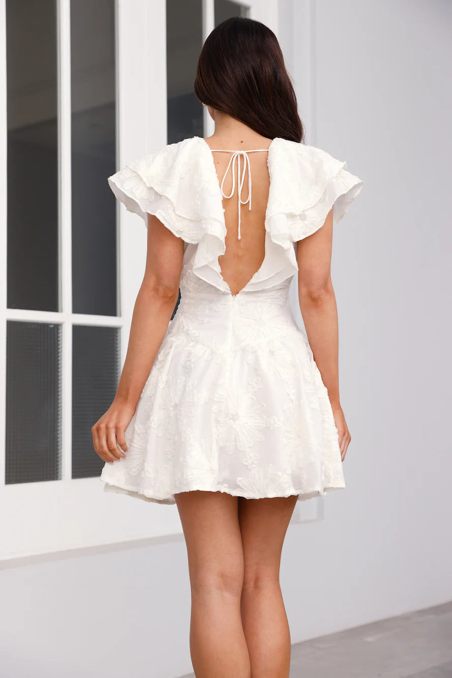 Lily's Song Mini Dress White