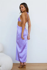 In Control Maxi Dress Lilac