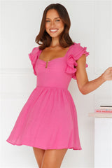 Provence De France Mini Dress Pink