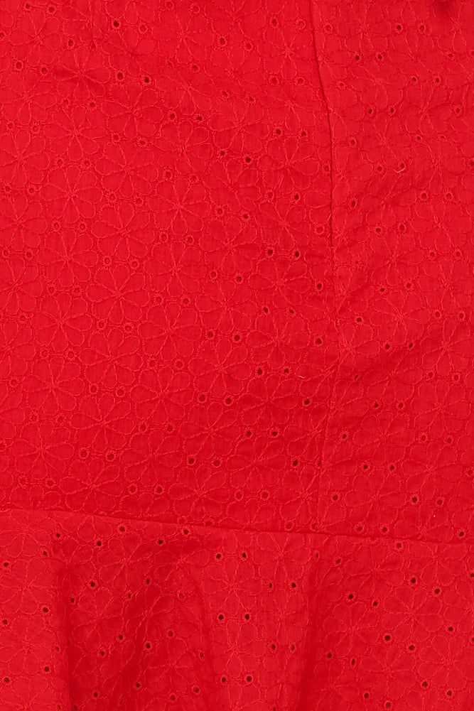 Draw A Timeline Dress Red