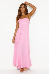 Energy For Vacays Maxi Dress Pink