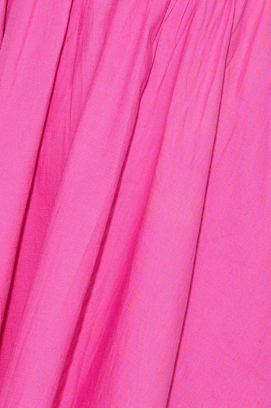 Ready For Brunch Mini Dress Hot Pink