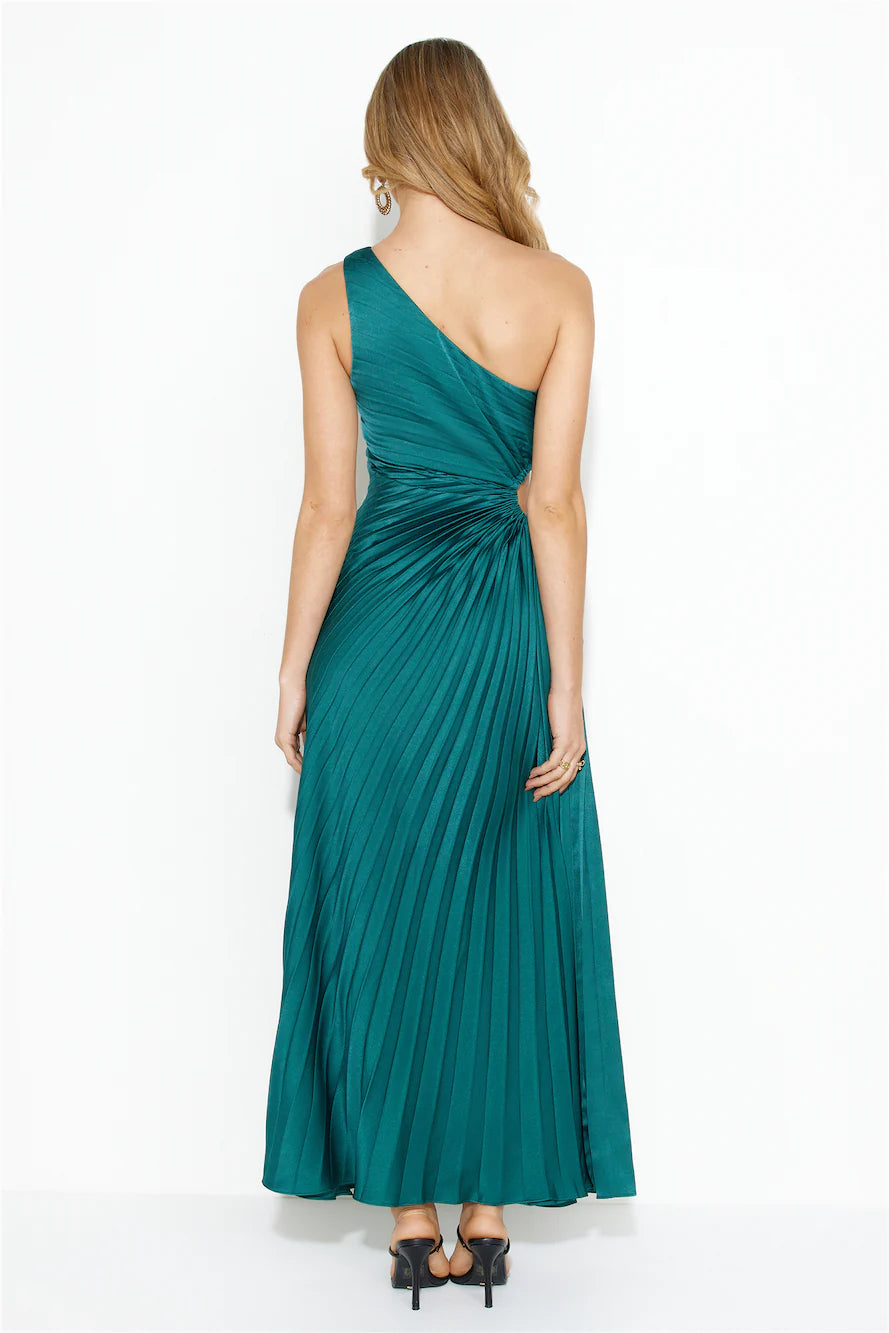 Season Of Weddings Maxi Dress Forest Green
