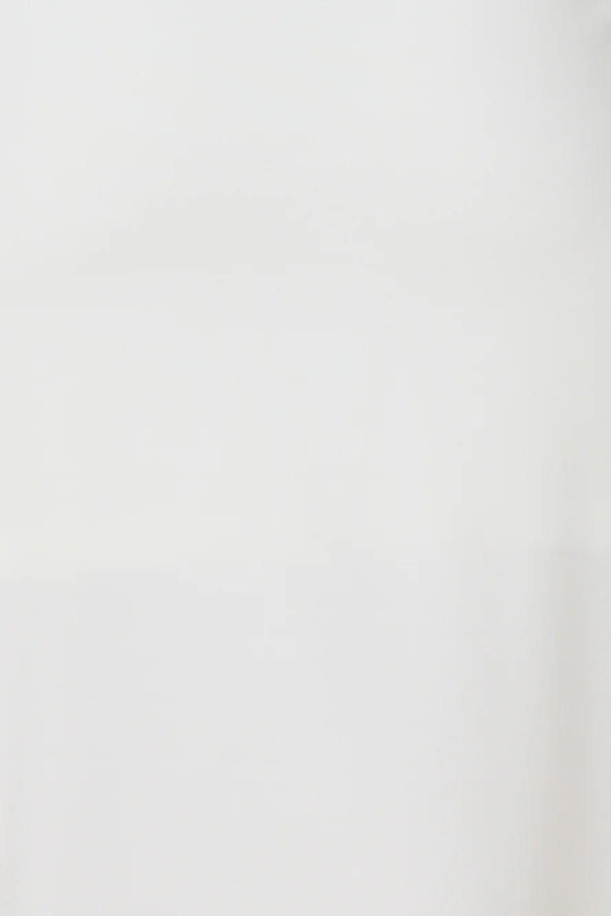 Ocean Beauty Halter Pearl Maxi Dress White