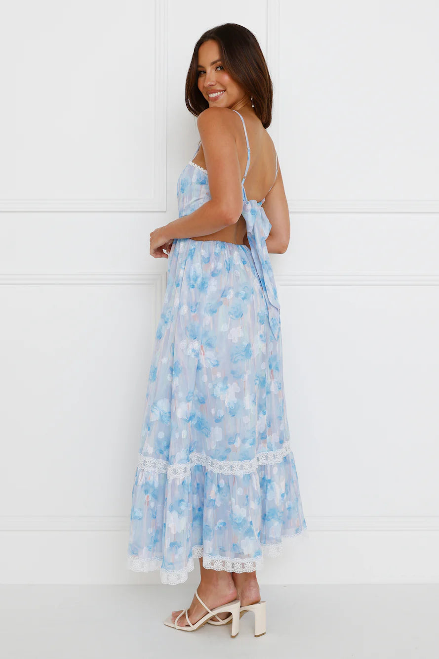 Sapphira Maxi Dress Blue