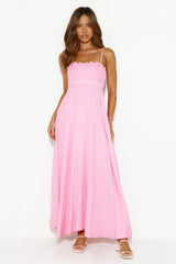Energy For Vacays Maxi Dress Pink