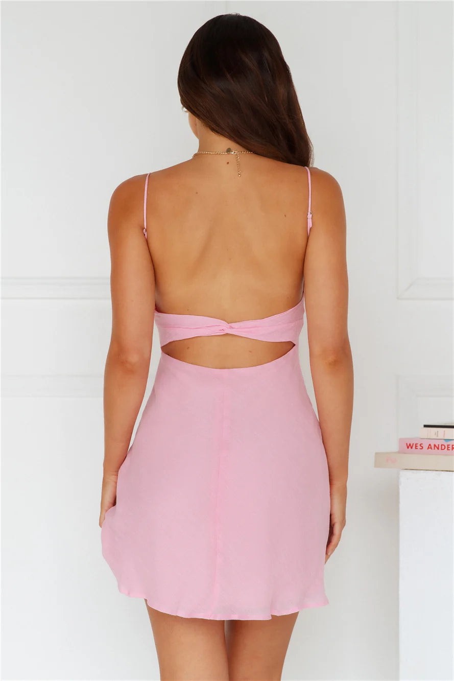 Little Moments Mini Dress Pink