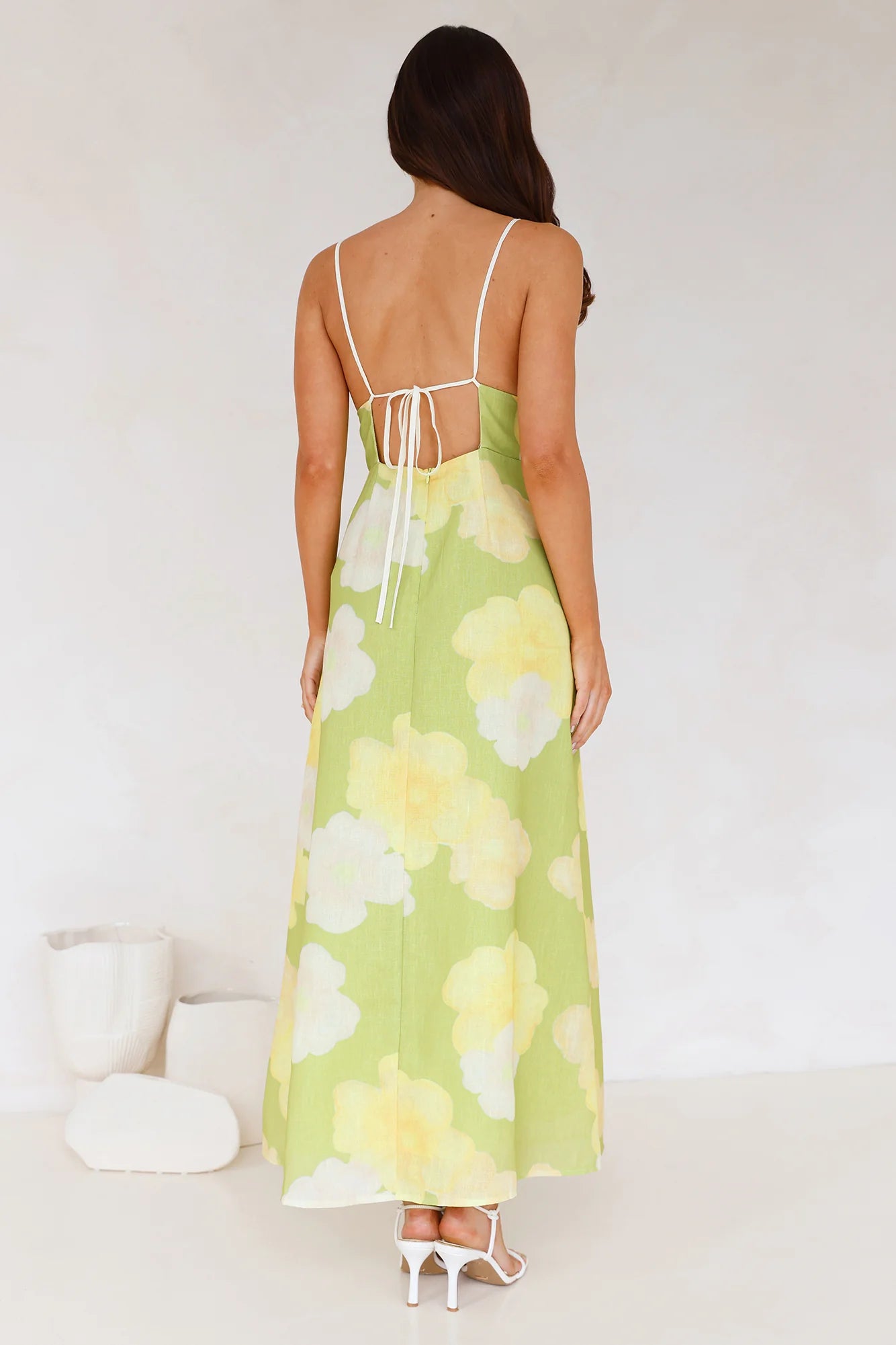 Soaking Up Maxi Dress Green