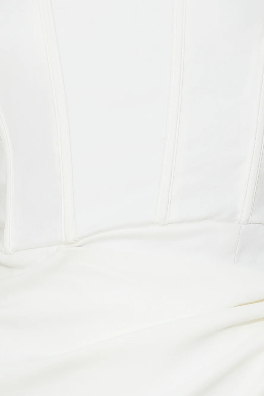Hot Vibes Mini Dress White