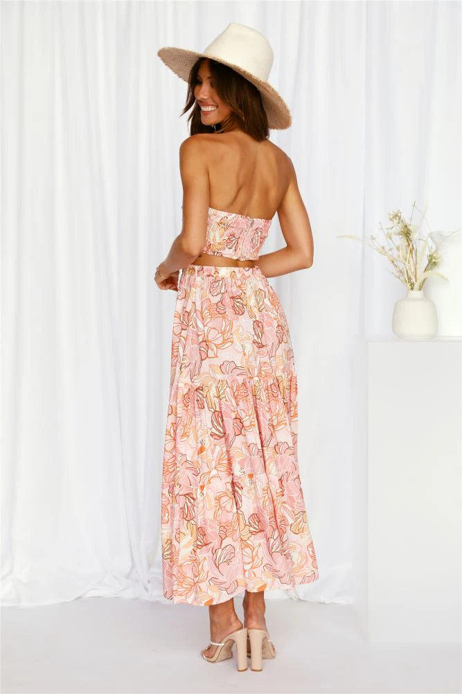 So Particular Crop Light Orange