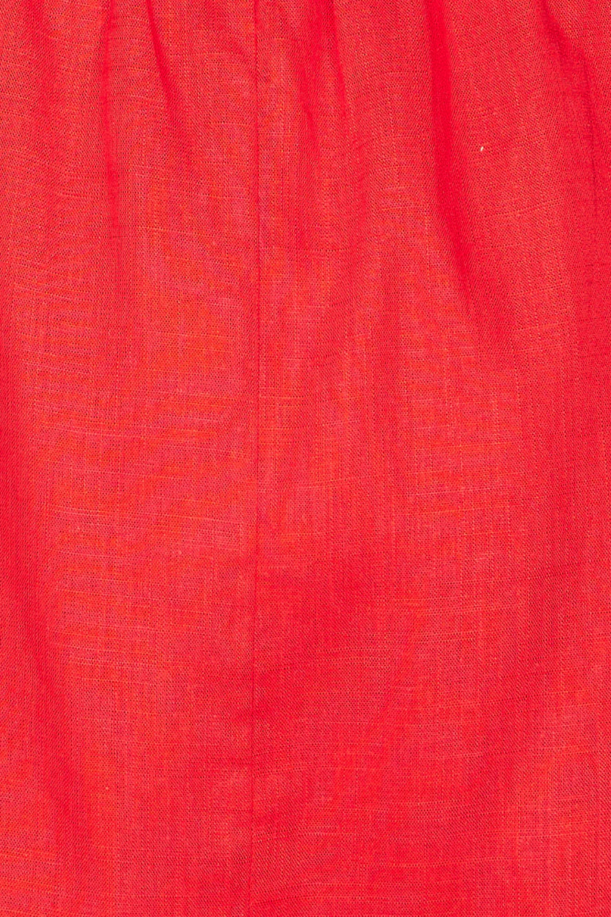 Posing Time Mini Dress Red