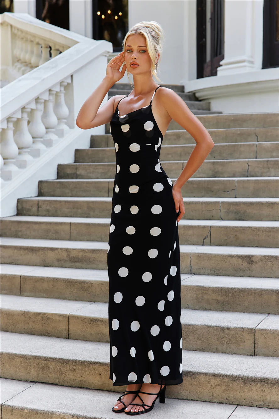 Spotlight On You Maxi Dress Black